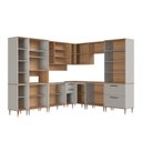 Ver imagem 5 de Cozinha Modulada Completa Isabelle 10 Peças com Torre Quente Para 2 fornos