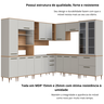 Cozinha Modulada Completa Isabelle 10 Peças com Torre Quente Para 2 fornos - 11