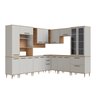 Cozinha Modulada Completa Isabelle 10 Peças com Torre Quente Para 2 fornos - 3
