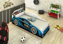 Ver imagem 2 de Cama Carro Solteiro Azul – Vitamov
