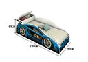 Ver imagem 3 de Cama Carro Solteiro Azul – Vitamov