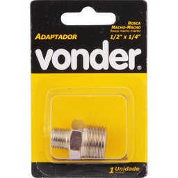 Adaptador 1/2x1/4" macho/macho - Vonder - 3