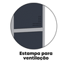 Armário Locker Guarda Volume Aço Light 15 Portas 103,5x179,5cm - 9