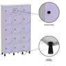 Armário Locker Guarda Volume Aço Light 15 Portas 103,5x179,5cm - 11