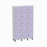 Armário Locker Guarda Volume Aço Light 15 Portas 103,5x179,5cm - 1
