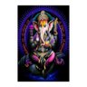 Placa Decorativa MDF Ganesha Tamanho 20x27cm Modelo 4 - 2