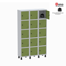 Armário Locker Guarda Volume Aço Light 15 Portas 103,5x179,5cm - 5
