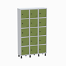Armário Locker Guarda Volume Aço Light 15 Portas 103,5x179,5cm - 1