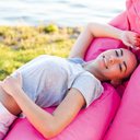 Ver imagem 2 de Sofá Puff Air Bag Inflável para Camping Vg+
