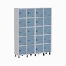 Armário Locker Guarda Volume Aço Light 20 portas 138x179,5cm - 2