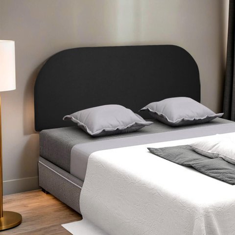Painel Suspenso Cabeceira Orgânica Império para Cama Box King Size 195cm Bouclê - SOFA STORE:Bouclê 