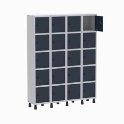 Armário Locker Guarda Volume Aço Light 4v 20 Portas Gr304/20 - 2