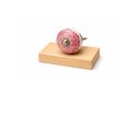 Ver imagem 3 de Puxador de Porcelana Indiano Vermelho 6 Cm