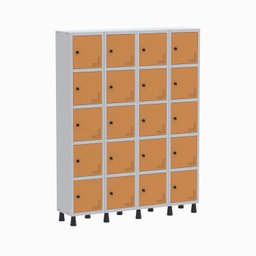 Armário Locker Guarda Volume Aço Light 4v 20 Portas Gr304/20 - 2