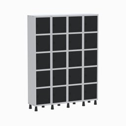 Armário Locker Guarda Volume Aço Light 4v 20 Portas Gr304/20 - 2
