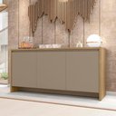 Ver imagem 2 de Buffet Aparador Sala Estar Madrid 3 Portas Hanover/fendi