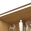 Ver imagem 6 de Cristaleira 4 Portas com Vidro e Fita Led 70cm Ciela