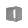 Nicho Decorativo 55x55x15 Cm Branco Em Mdf - 3