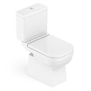 Ver imagem 7 de Kit 2 Vasos Sanitário com Caixa Acoplada e Assento Soft Close Elite Celite