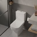 Ver imagem 6 de Kit 2 Vasos Sanitário com Caixa Acoplada e Assento Soft Close Elite Celite