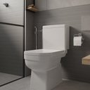 Ver imagem 6 de Kit 3 Vasos Sanitário com Caixa Acoplada e Assento Soft Close Elite Celite