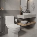 Ver imagem 3 de Kit 3 Vasos Sanitário com Caixa Acoplada e Assento Soft Close Elite Celite