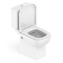 Ver imagem 3 de Kit 5 Vasos Sanitário com Caixa Acoplada e Assento Soft Close Elite Celite