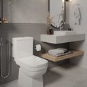 Ver imagem 7 de Kit 5 Vasos Sanitário com Caixa Acoplada e Assento Soft Close Elite Celite
