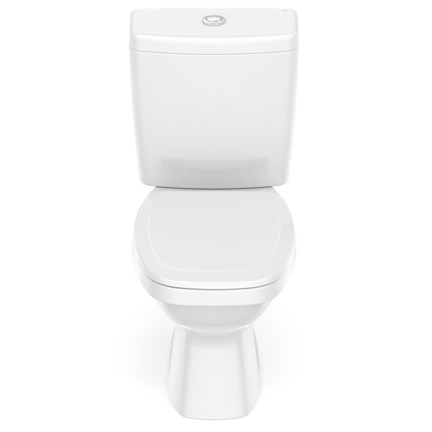 Kit 3 Vasos Sanitários com Caixa Acoplada e Assento Like Celite - 5