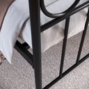 Ver imagem 4 de Cama de Casal Clássica em Ferro Elizabeth Preto