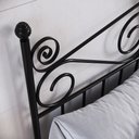 Ver imagem 3 de Cama de Casal Clássica em Ferro Elizabeth Preto