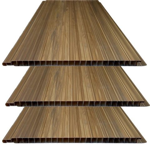 Kit Forro de PVC 10MMX20CMX3M 30m² Imbuia Bariri Marrom