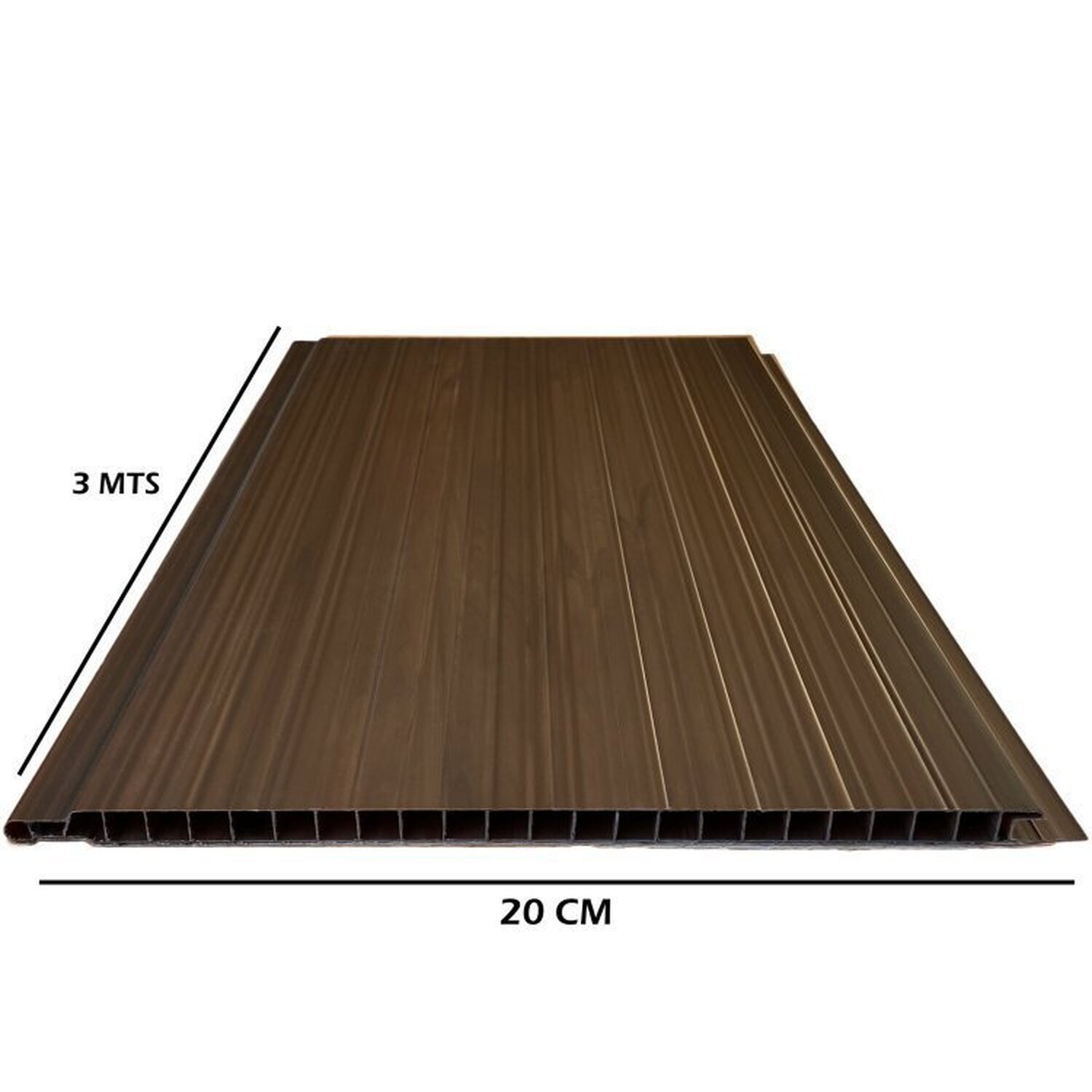 Kit 5 Caixas com 30 M² Forro de Pvc 10mm X 20cm X 3,00m Bariri - 4