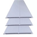 Ver imagem 1 de Kit 30m² Forro de PVC 8MMX20CMX3M Branco/Gelo Bariri