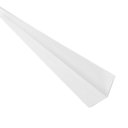 Ver imagem 1 de Kit 5 Cxs 75m Cantoneira L PVC Protetor de Canto 25x25mm Barra 300cm   
