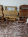 Ver imagem 2 de Conjunto de Mesa com 4 cadeiras Marcenaria Aliberti 01
