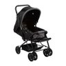 Carrinho de Bebê Luck Voyage Preto Capota Retrátil com Visor - 4