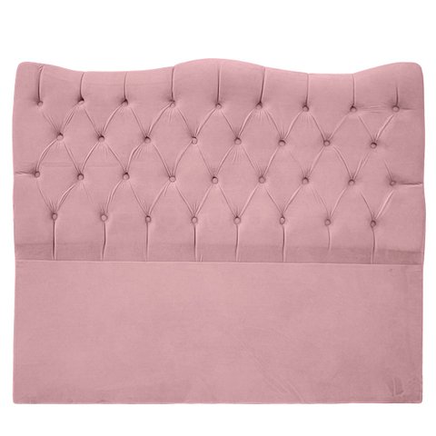 Cabeceira Dubai 90cm Suede - Renascer Decor:rosa