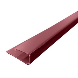 Kit com 150 m Acabamento Perfil "u" Cedrinho para Forro Pvc 8mmx3cmx3,00m