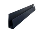 Ver imagem 1 de Kit 150m de Acabamento Perfil "U" p/Forro PVC 3CMX3M Preto Bariri