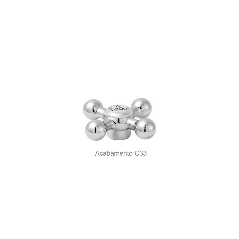 Torneira de cozinha mesa bica alta arejador fixo 1167 C33 Leão - 1
