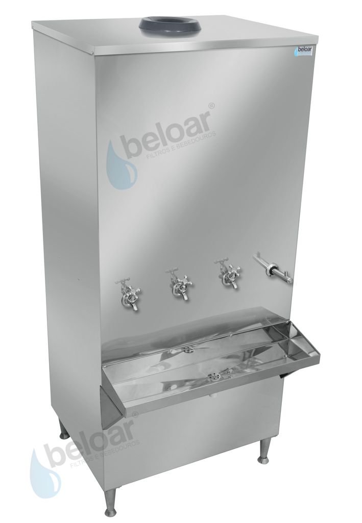 Bebedouro Industrial de Galão Coluna 200 Litros - 110v - 4
