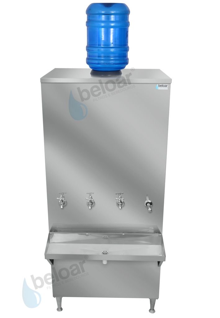 Bebedouro Industrial de Galão Coluna 200 Litros - 110v - 1
