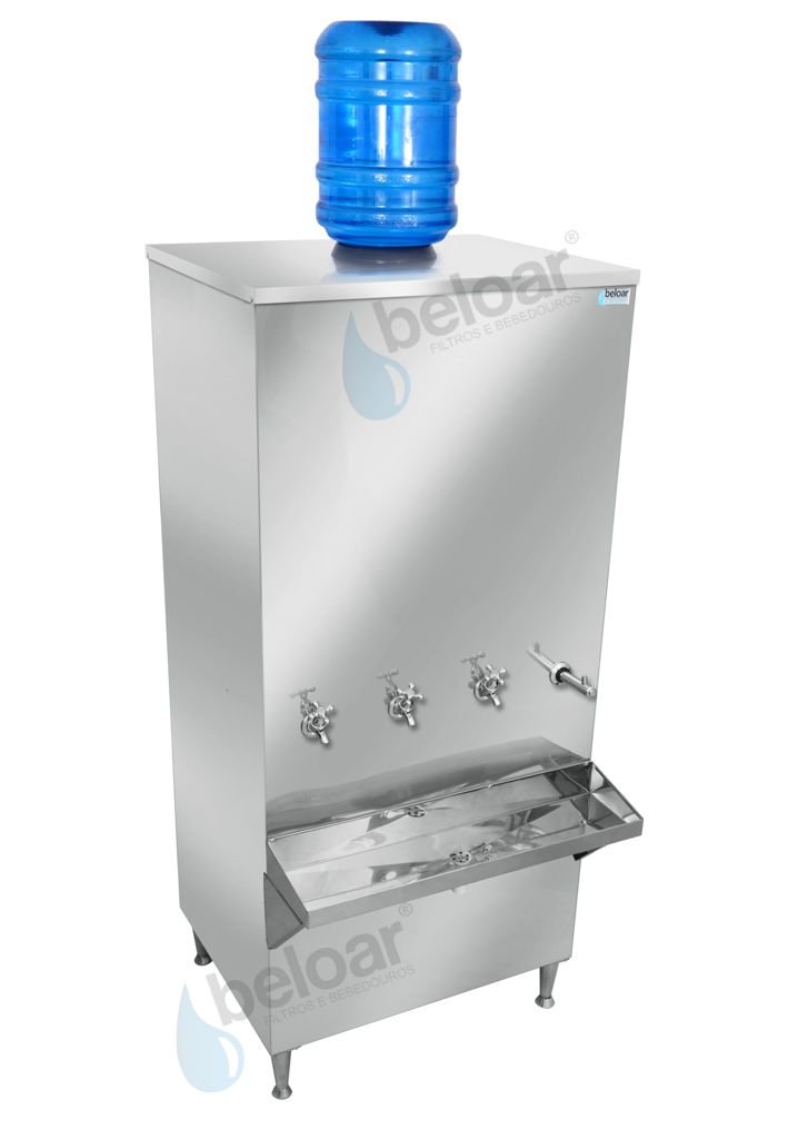 Bebedouro Industrial de Galão Coluna 200 Litros - 110v - 2