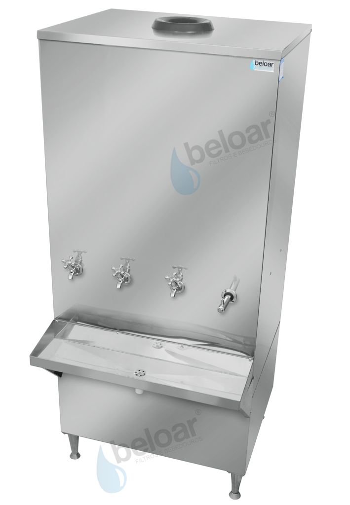 Bebedouro Industrial de Galão Coluna 200 Litros - 110v - 5