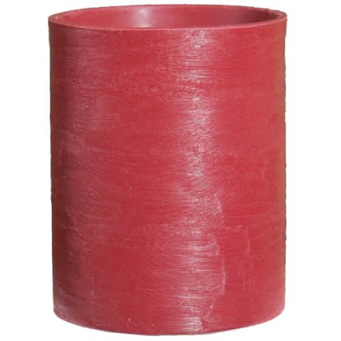 Vaso para plantas Grid Coluna 30x25 - VINHO BORDO 021