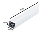 Ver imagem 4 de Kit 180M Tubometalon de PVC 20mmX30mm 300cm  