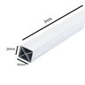 Kit com 180 m Tubo Metalon de PVC 20mm x 30mm 300cm Bariri - 4