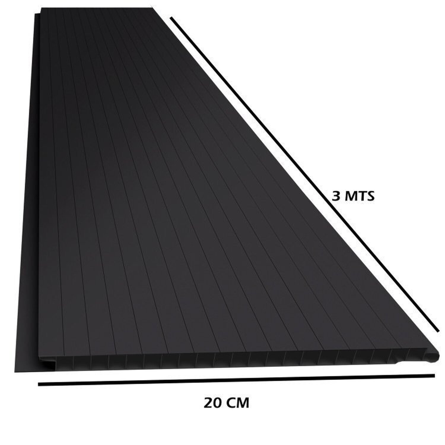 Kit com 90 m² Forro de Pvc 8mm X 20cm X 3,00m (6m²) por Caixa - 3