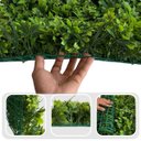 Ver imagem 1 de 25 Placas de Jardim Vertical Luxo com Folhagem Artificial Mista para Paisagismo Moderno e Parede Ver